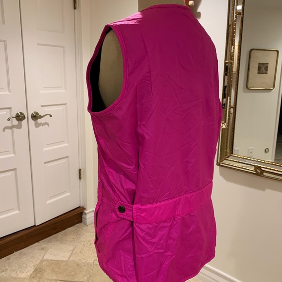 Sporty pink vest lined with fleece - Picture 5 of 9